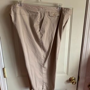 Beige capris by Liz Claiborne